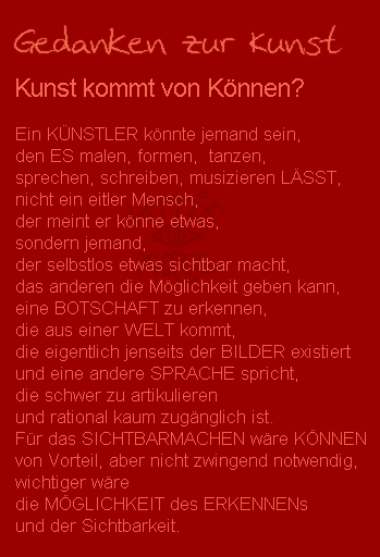 KATTIE-arte Gedanken zur Kunst - Kerstin Eisold